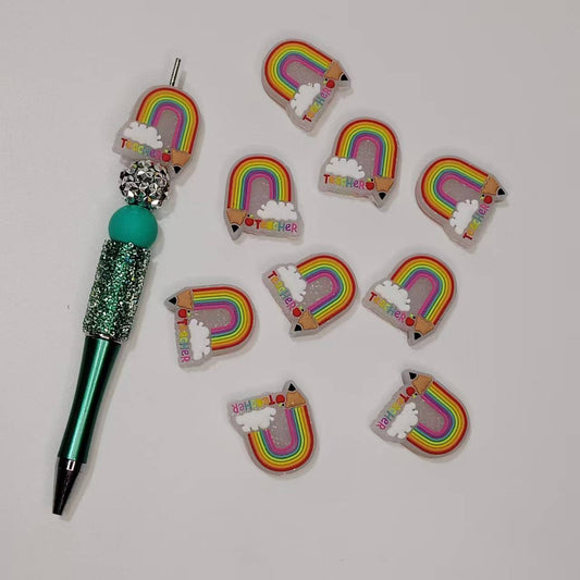 Rainbow Pencil Focal